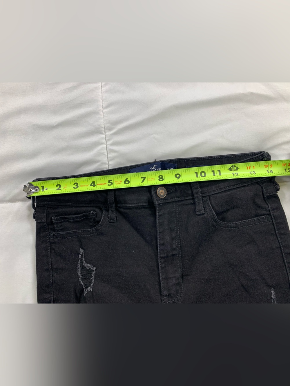 Pre loved HOLLISTER jeans womens size 28x32 - Picture 4 of 7